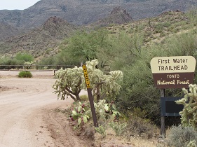 First Water Trailhead