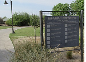 Riparian Preserve Entrance